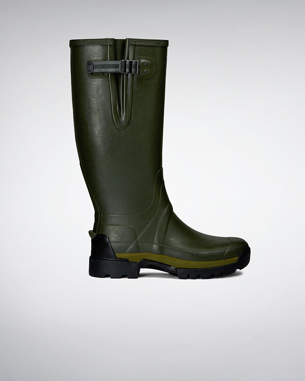 Botas De Altas Balmoral Adjustable 3Mm Neoprene Hunter Hombre - Verde Oscuro Oliva - 043519NQV